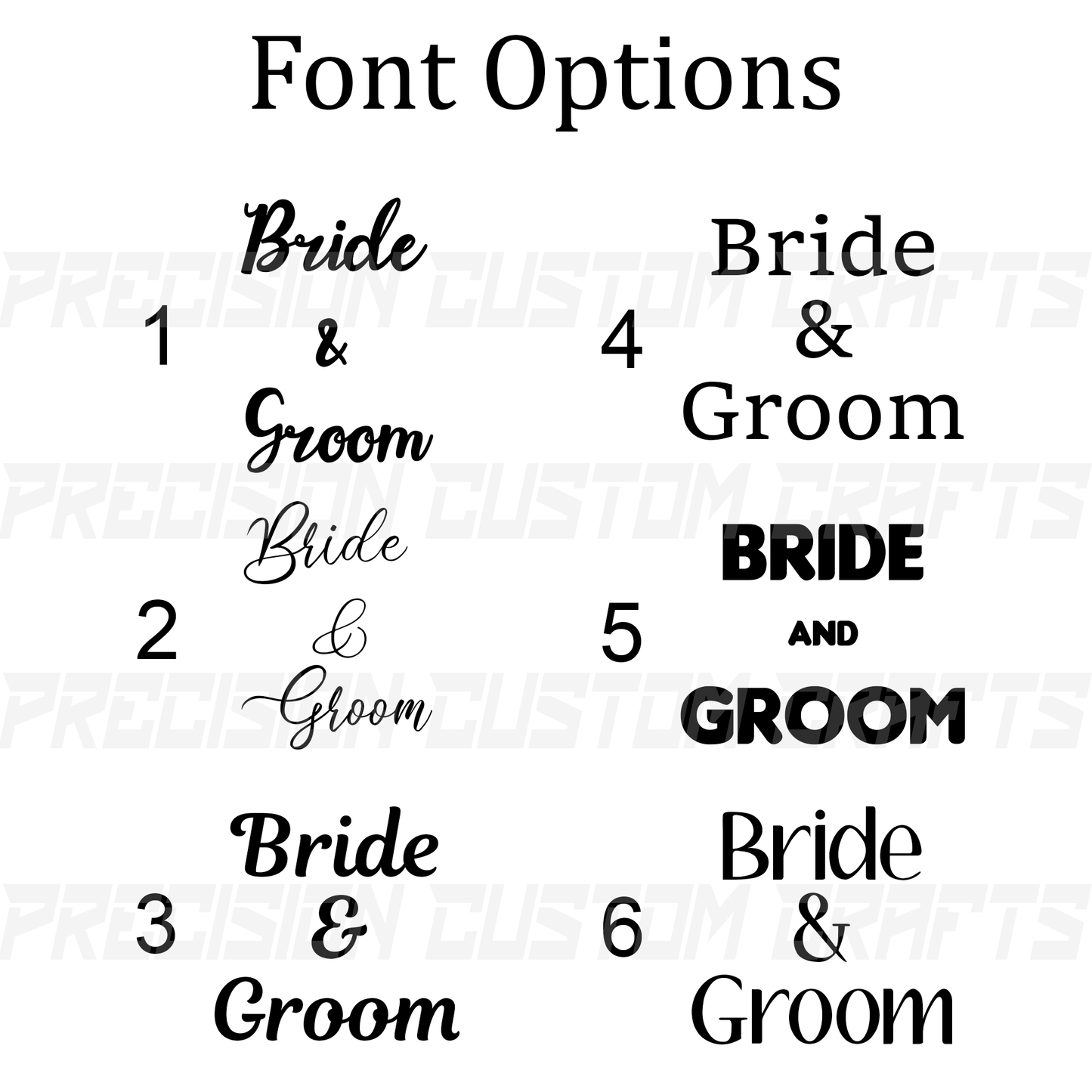 Bride & Groom Leatherette Beverage Holder - Precision Custom Crafts