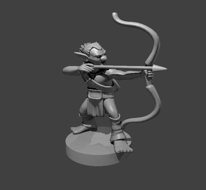 Dungeons and Dragons Miniature- Goblin - Precision Custom Crafts