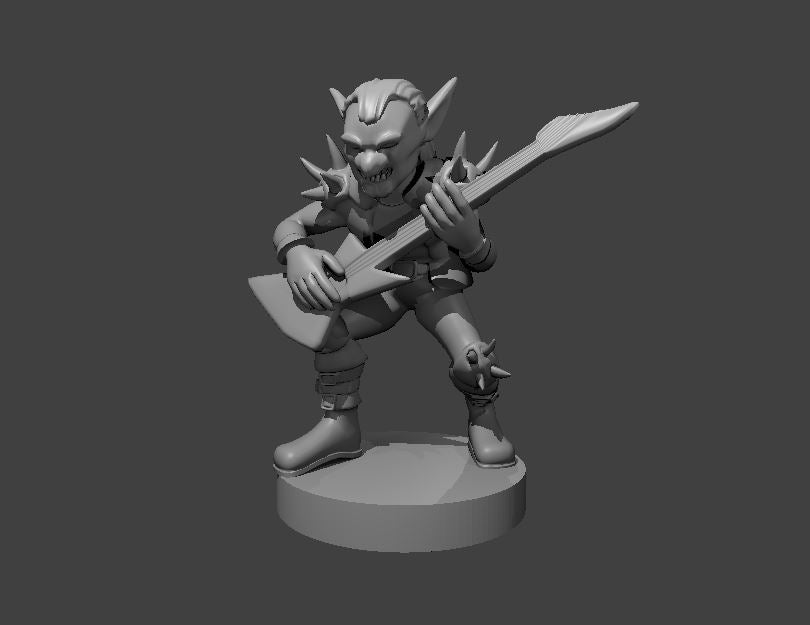 Dungeons and Dragons Miniature- Goblin - Precision Custom Crafts