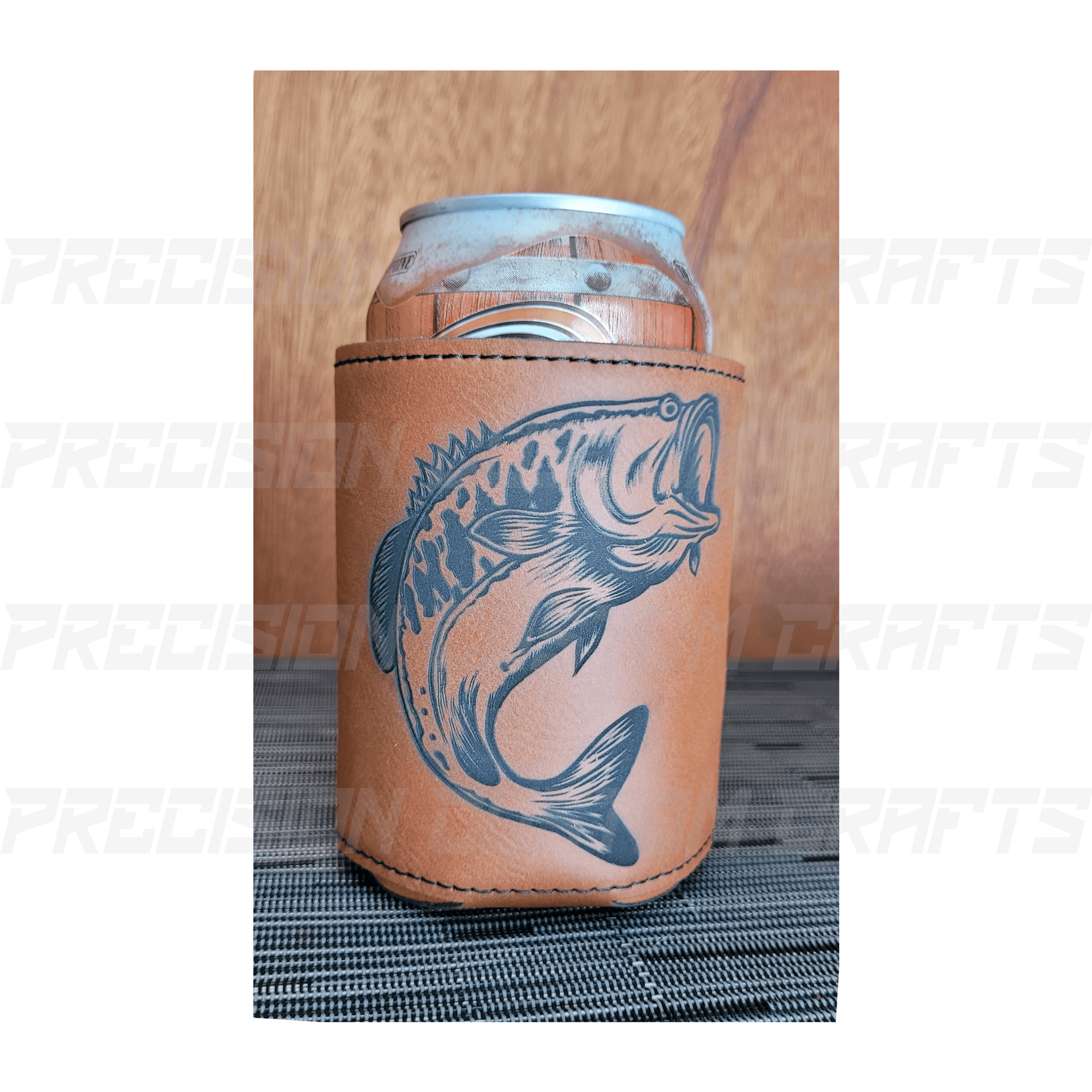 Leatherette Beverage Holder - Precision Custom Crafts