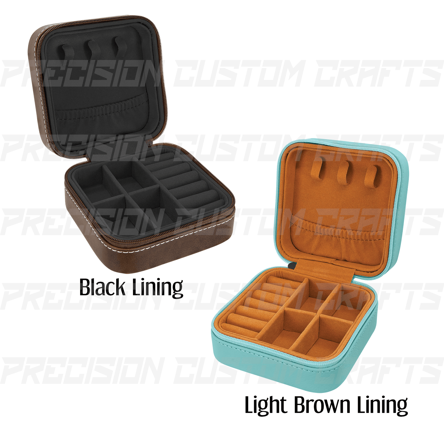 Leatherette Jewelry Box - Precision Custom Crafts