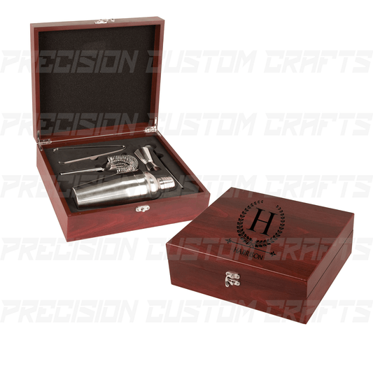 Rosewood Cocktail Gift Set - Precision Custom Crafts